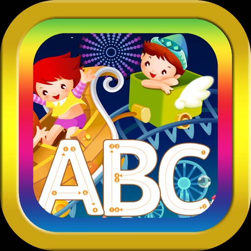 ABC English Alphabet drawing Tracing for kid Icon