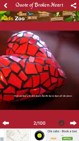 Game screenshot Quotes of Broken Heart hack