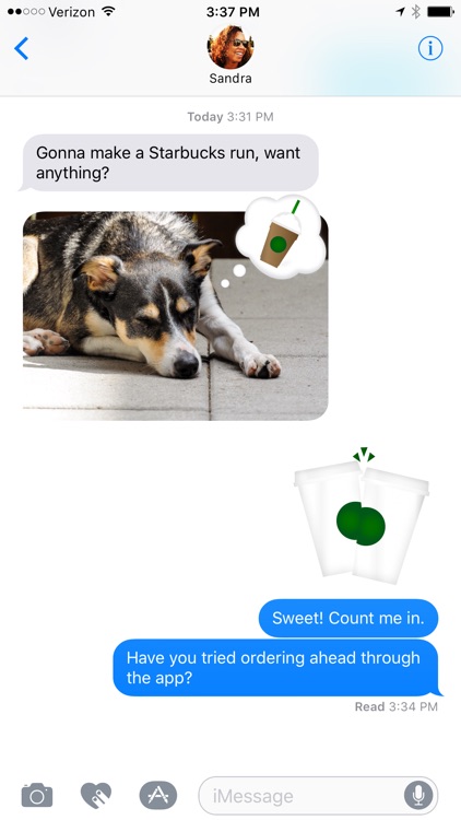Starbucks Stickers