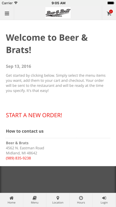 How to cancel & delete Beer & Brats Online Ordering from iphone & ipad 1