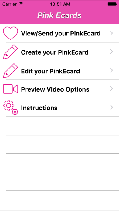 How to cancel & delete Pink Ecards from iphone & ipad 2