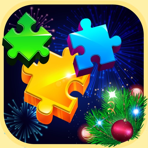 New Year Puzzle Free – Christmas Jigsaw Puzzles HD Icon
