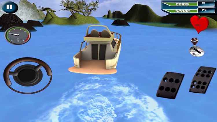 Power Boat Racing 3D game screenshot-3