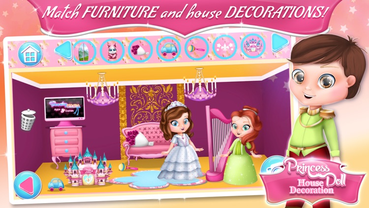 Princess Doll House Decoration: Amazing Dollhouses by Mirjana Petkovic