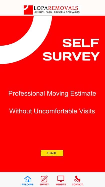 Lopa Removals Self Survey App