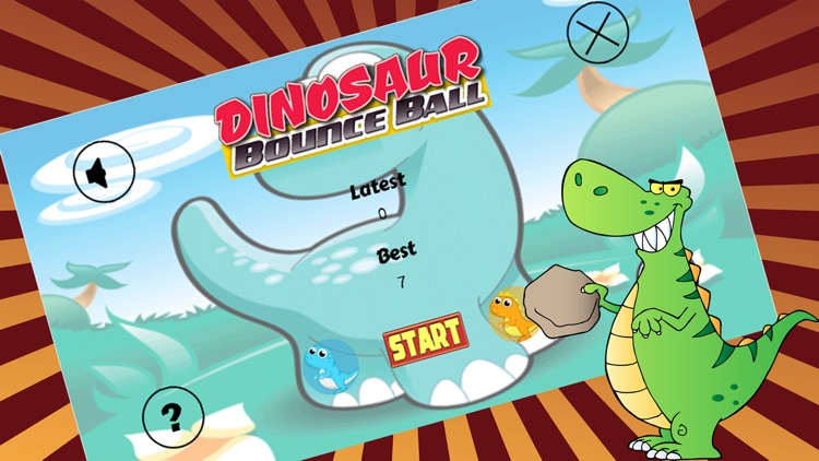 Little Dinosaur Puzzles Funny Balloons Bounce Out