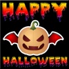 Halloween Stickers and Texts