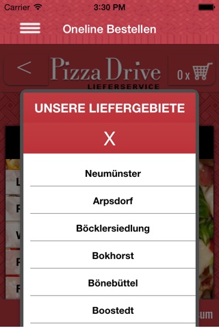 Pizza Drive Lieferservice screenshot 4