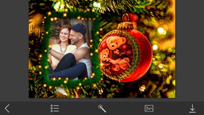 How to cancel & delete Xmas Jingle bell Picture Frames - Foto Montage from iphone & ipad 1