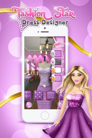 Fashion Star Dress Designer - Glam Studio Makeover screenshot 4