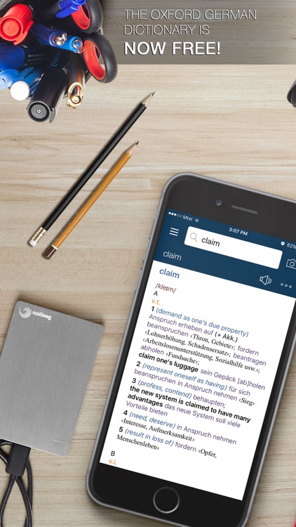 Oxford German Dictionary FREE screenshot-0