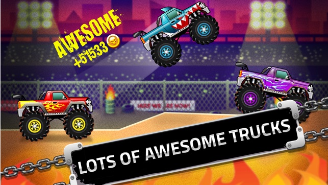 Monster Truck: Climb Racing - 瘋狂的路挑戰(圖3)-速報App