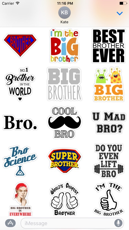 Bro. & Sis. - Stickers for iMessage