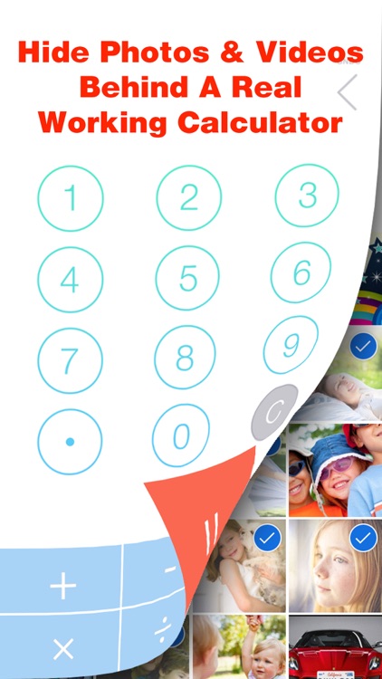 Calc - Secret Calculator Hide Photo & Video Vault