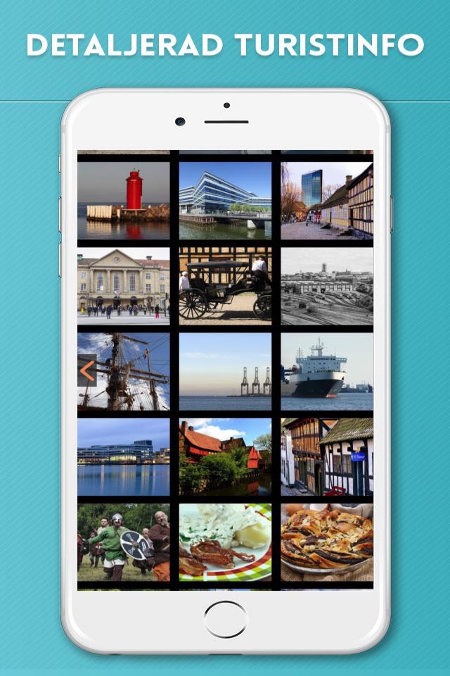 Aarhus Travel Guide with Offline City Street Map screenshot 4