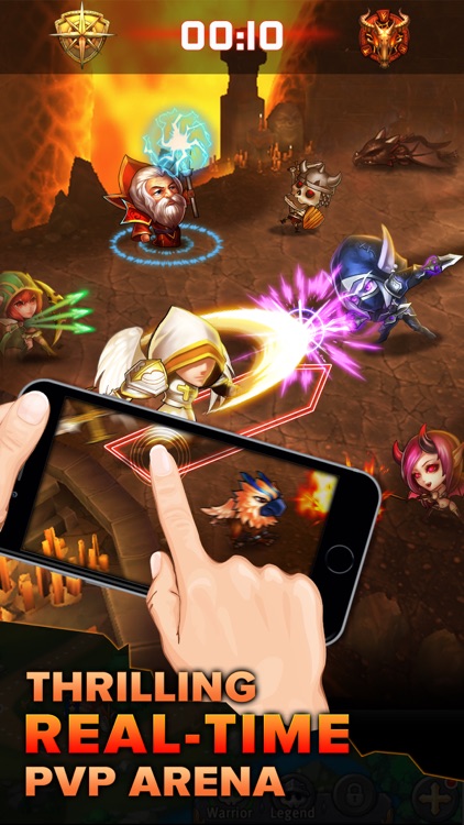 Heroes Tactics : PvP Strategy Game