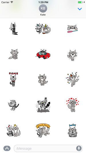 Shiloh Cat emoticon stickers(圖2)-速報App