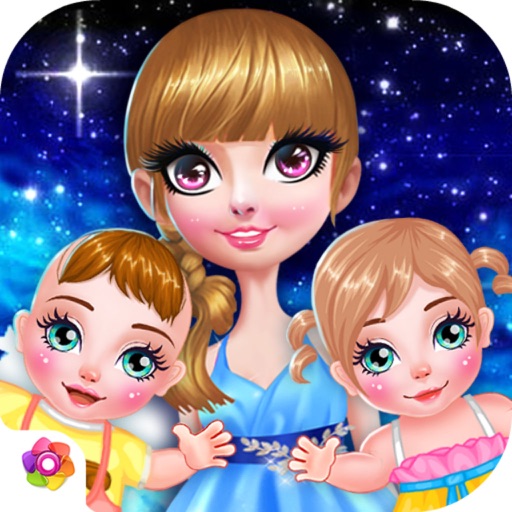 Cute Princess Newborn Baby-Mermaid Give birth Sim iOS App