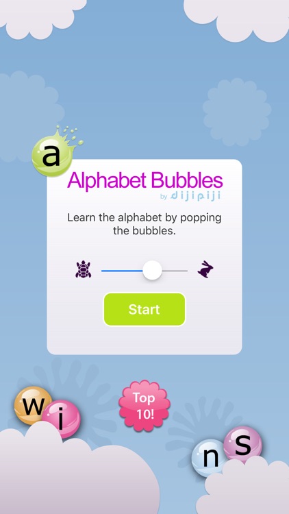 Alphabet Bubbles