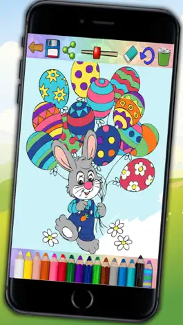 Game screenshot Paint the Easter egg – decorate and color bunnies hack