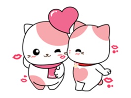 Get your Lovely Kitten Sticker