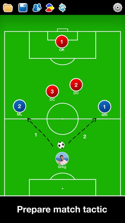 Coach Tactic Board: Soccer