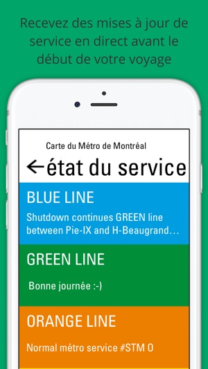 Métro de Montréal(圖2)-速報App