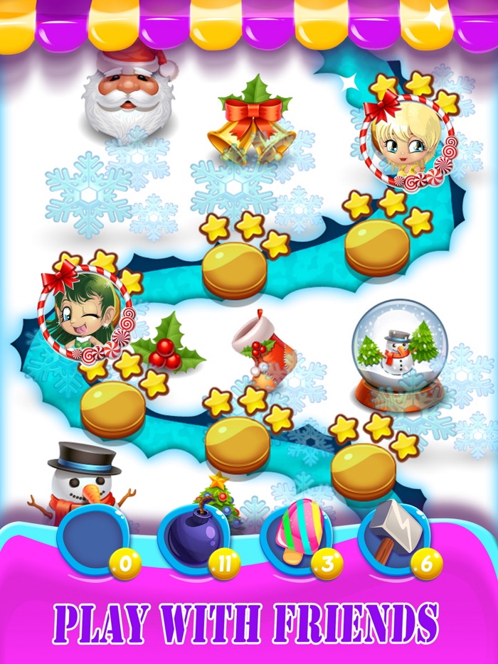 Frozen Ice cream bar - Candy match 3 puzzle game
