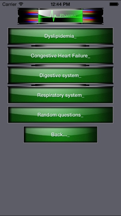 Pharmacology exam questions