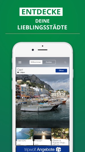 Capri - Reiseführer & Offline Karte