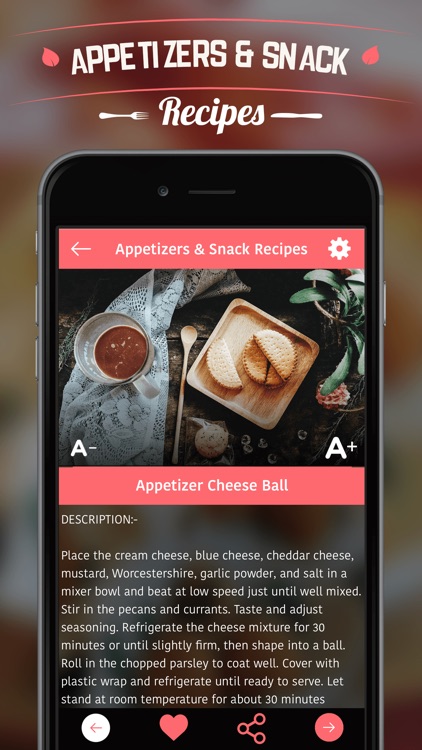 Appetizers & Snack Recipes screenshot-3