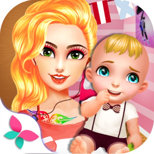Sporty Mommy Give Birth-Kids Surgery Game icon