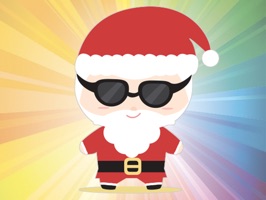 Super cute Santa Claus for Christmas - Fx Sticker