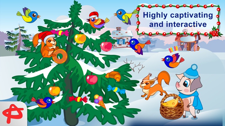 Christmas Night: Three Little Pigs Free Adventure screenshot-3