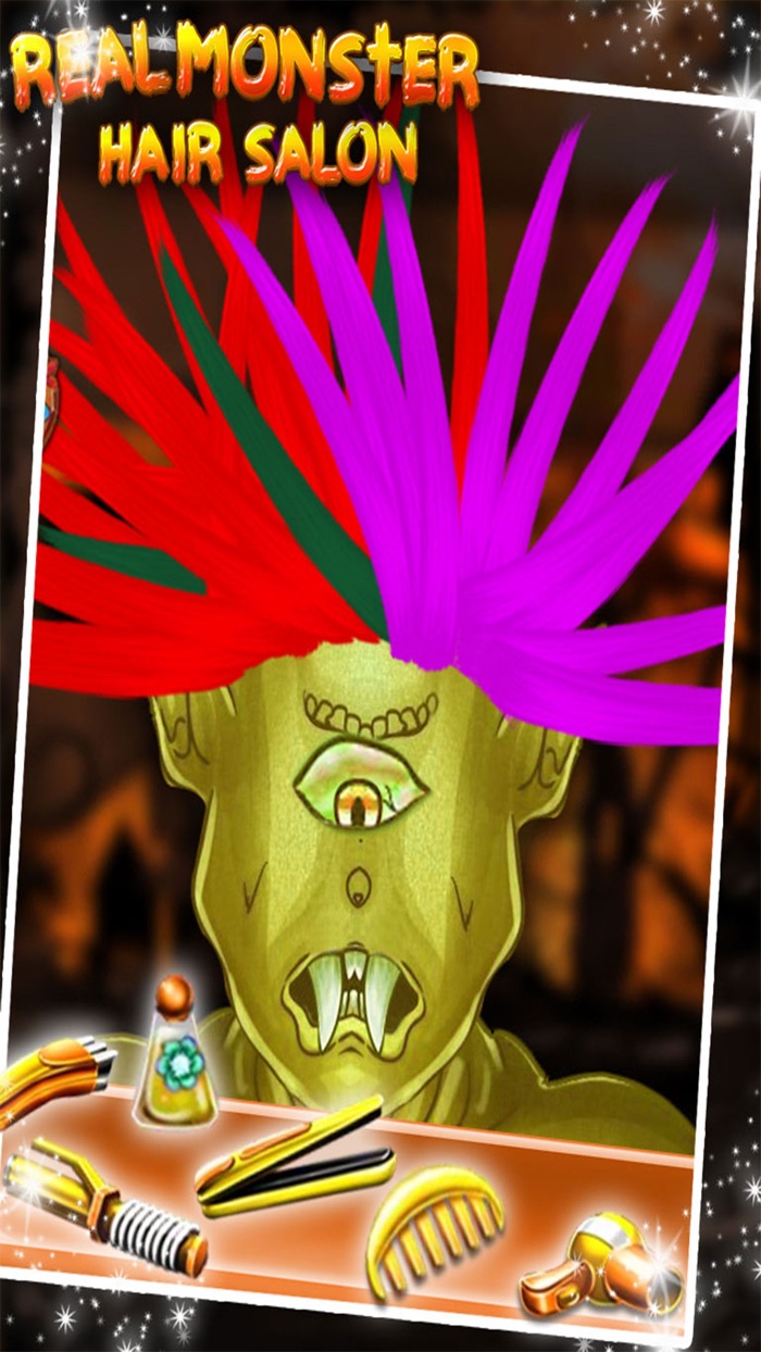Real Monster Hair Salon - Monster Hairstyle