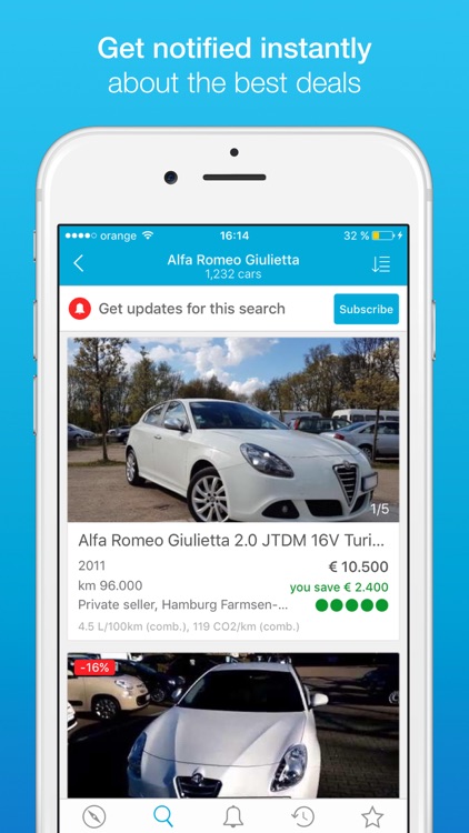 AutoUncle: Search used cars