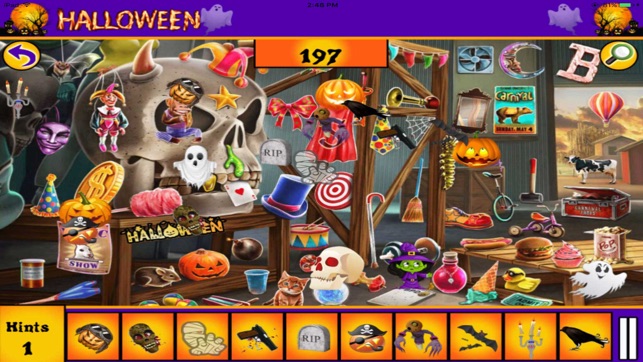 Free Hidden Objects:Halloween City Hidden Object(圖5)-速報App