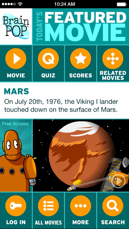 BrainPOP Featured Movie screenshot-0