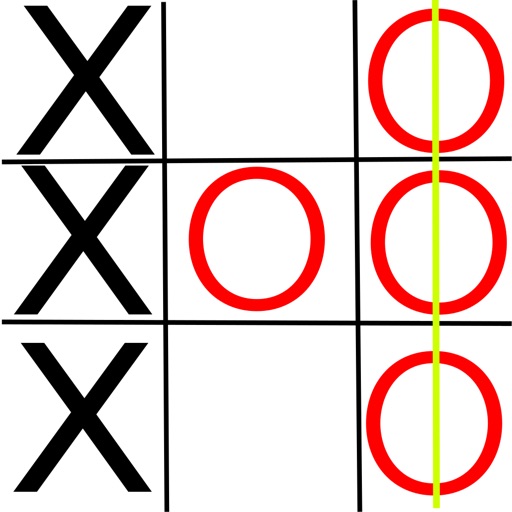 Tic-Tac-Toe, Noughts and Crosses, OXO - 2 Players Icon