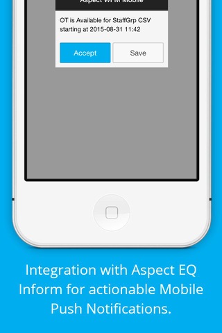 Aspect WFM Mobile Enterprise screenshot 4