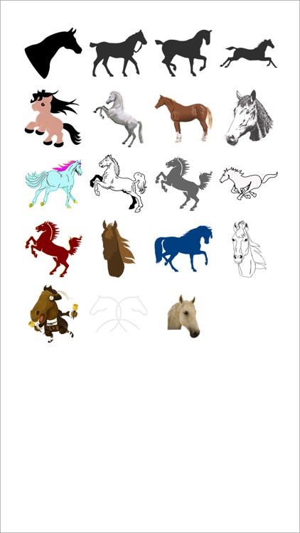 More Horse Stickers