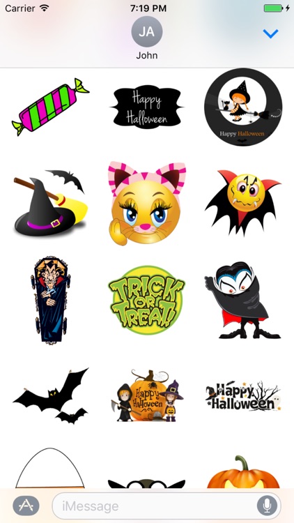 Halloween Stickers Info