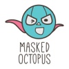 Masked Octopus Stickers