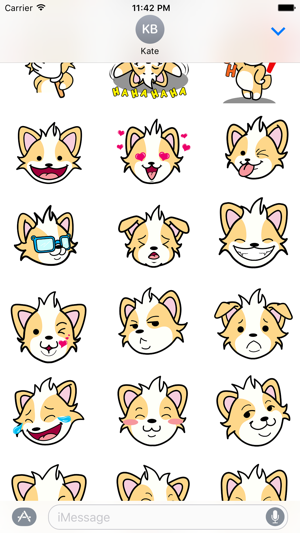 CORGi Stickers for iMessage(圖2)-速報App