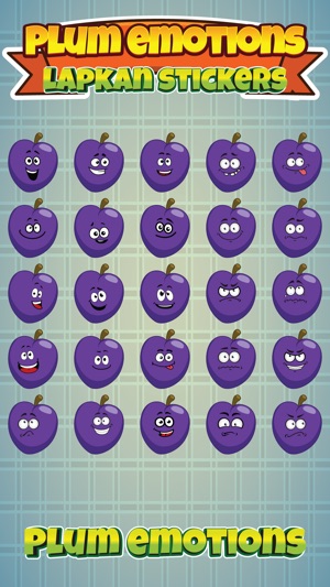 Sticker Me: Plum Emotions