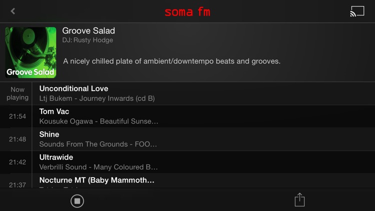 SomaFM Radio Player screenshot-4