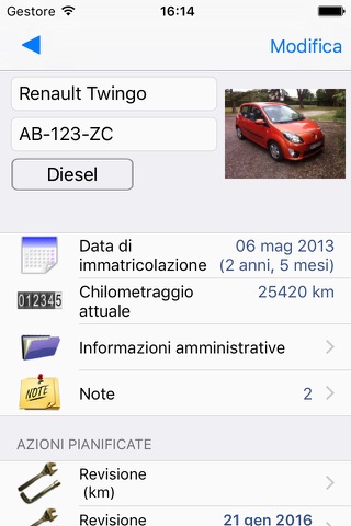 Car Manager LITE: your Car or Bike, in your pocket ! screenshot 3