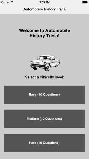 Automobile History Trivia