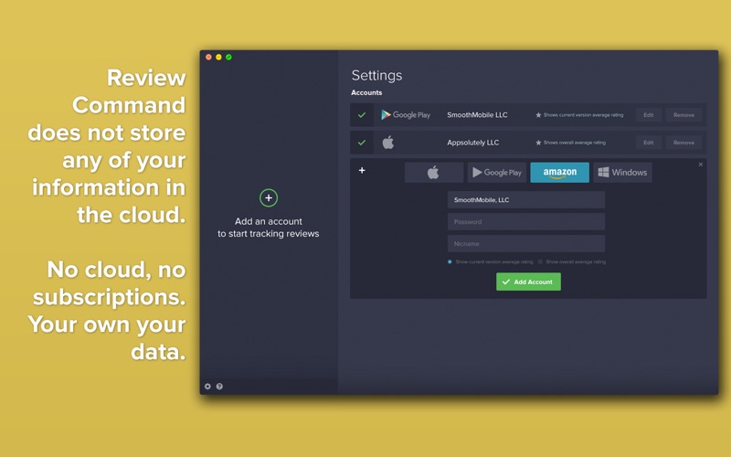 Review Command - Track app ratings thumbnail 3