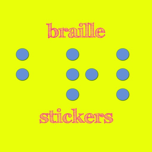 Braille Stickers by Hillary Kleck
